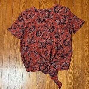 Madewell 100% silk blouse